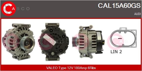 CAL15A60GS CASCO Генератор