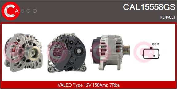 CAL15558GS CASCO Генератор