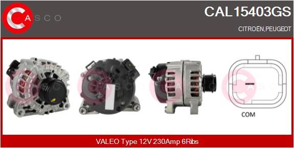 CAL15403GS CASCO Генератор