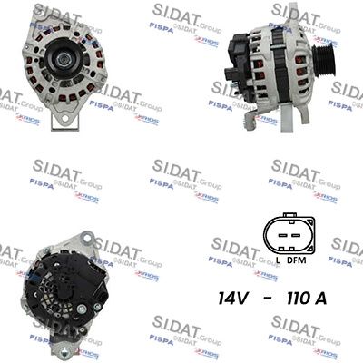 A12BH0924A2 SIDAT Генератор