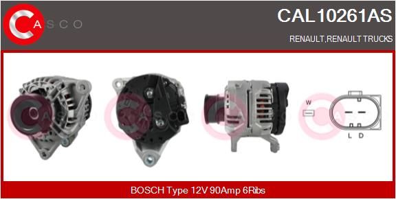CAL10261AS CASCO Генератор