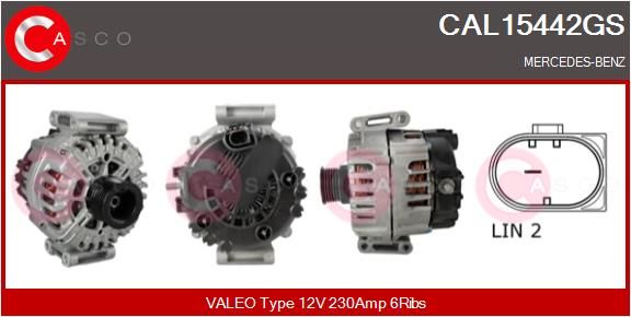 CAL15442GS CASCO Генератор