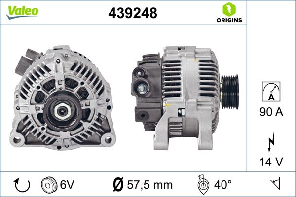 439248 VALEO Генератор