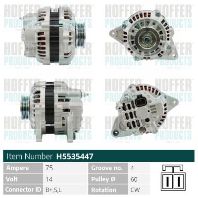 H5535447 HOFFER Генератор