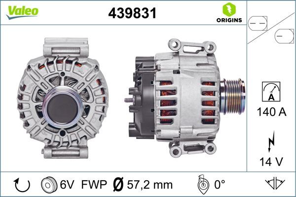 439831 VALEO Генератор