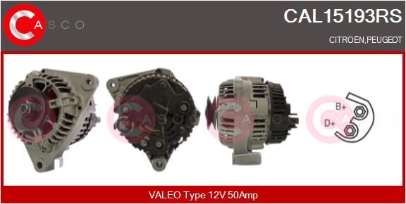 CAL15193RS CASCO Генератор