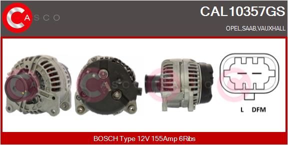 CAL10357GS CASCO Генератор