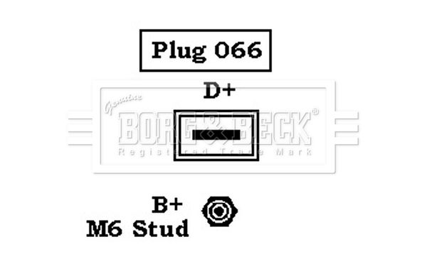 BBA2792 BORG & BECK Генератор