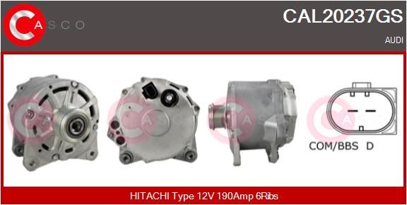 CAL20237GS CASCO Генератор