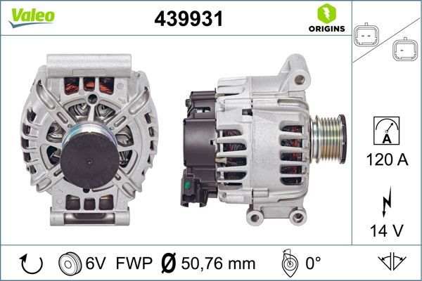 439931 VALEO Генератор