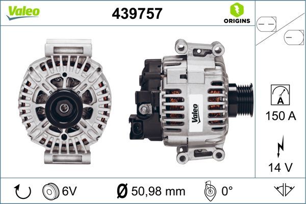 439757 VALEO Генератор