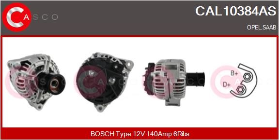 CAL10384AS CASCO Генератор