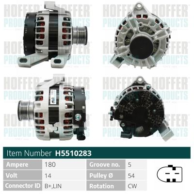 H5510283 HOFFER Генератор