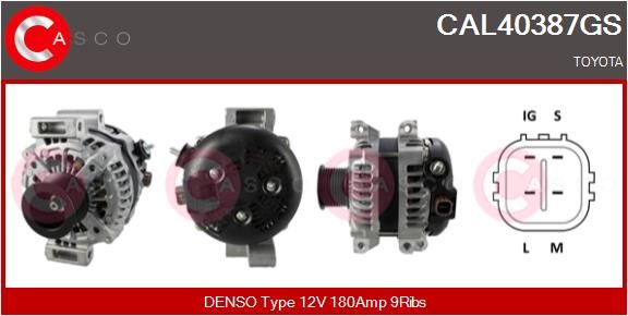 CAL40387GS CASCO Генератор
