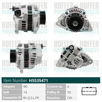 H5535471 HOFFER Генератор