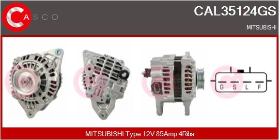 CAL35124GS CASCO Генератор