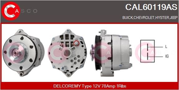 CAL60119AS CASCO Генератор