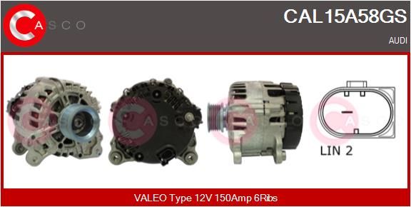 CAL15A58GS CASCO Генератор