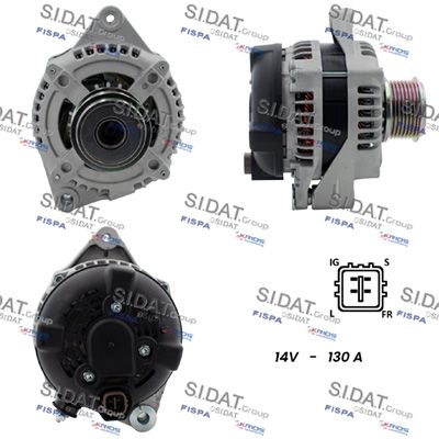 A12DE0491A2 FISPA Генератор