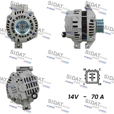 A12MH0345A2 SIDAT Генератор