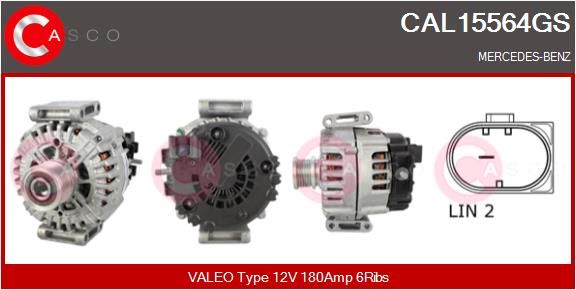CAL15564GS CASCO Генератор