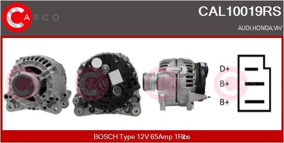 CAL10019RS CASCO Генератор