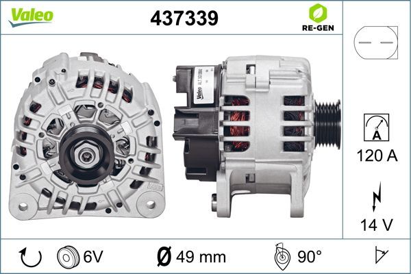 437339 VALEO Генератор