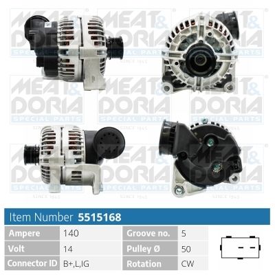 5515168 MEAT & DORIA Генератор