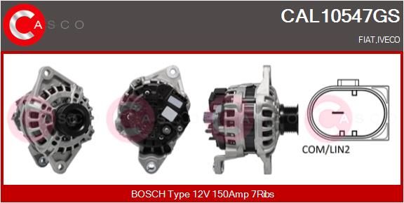 CAL10547GS CASCO Генератор
