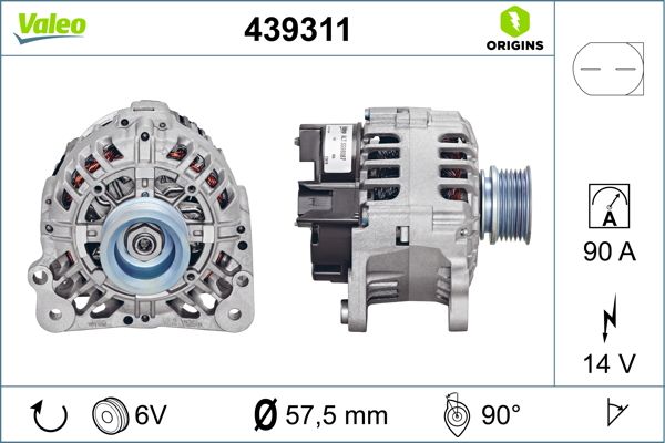 439311 VALEO Генератор