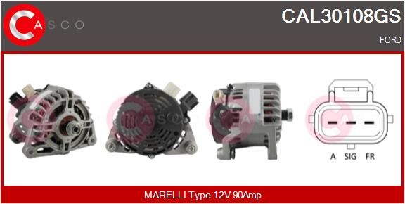 CAL30108GS CASCO Генератор