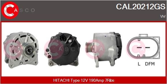 CAL20212GS CASCO Генератор
