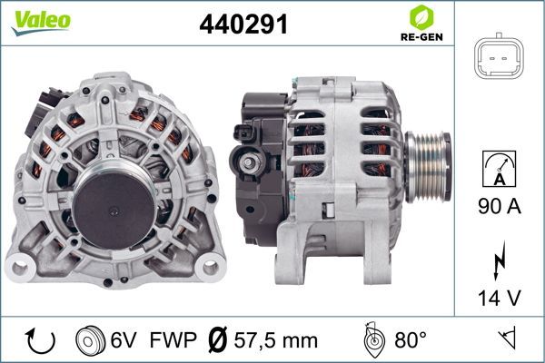 440291 VALEO Генератор