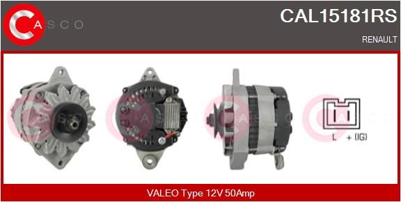 CAL15181RS CASCO Генератор