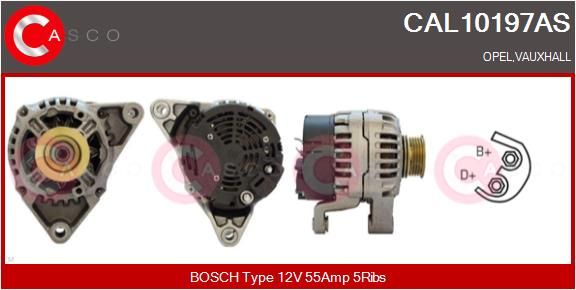 CAL10197AS CASCO Генератор