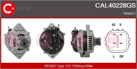 CAL40228GS CASCO Генератор