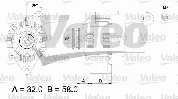 436516 VALEO Генератор