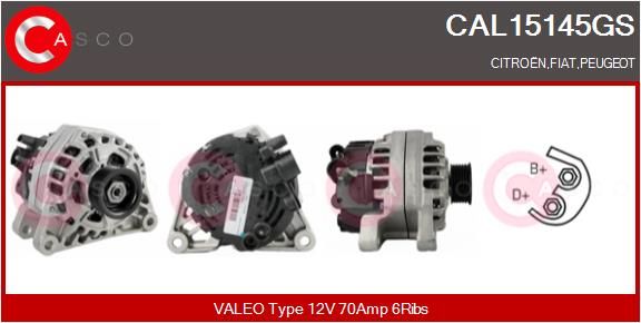CAL15145GS CASCO Генератор