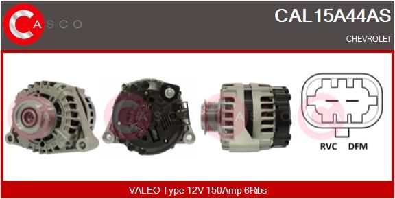 CAL15A44AS CASCO Генератор