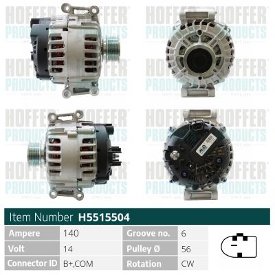 H5515504 HOFFER Генератор