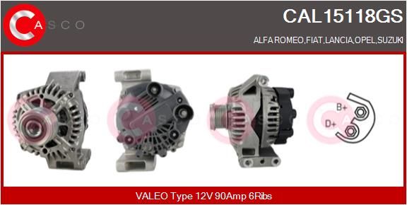 CAL15118GS CASCO Генератор