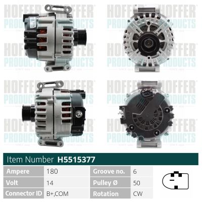 H5515377 HOFFER Генератор