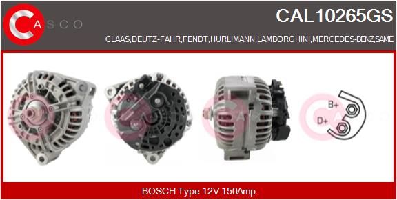 CAL10265GS CASCO Генератор