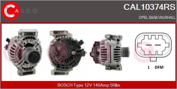 CAL10374RS CASCO Генератор