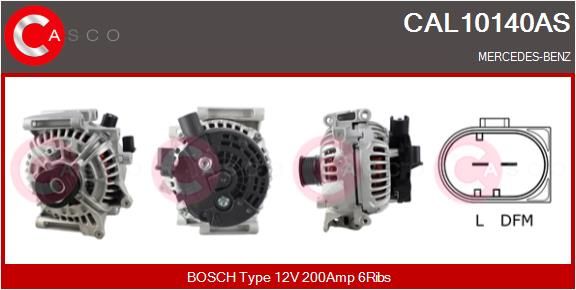 CAL10140AS CASCO Генератор
