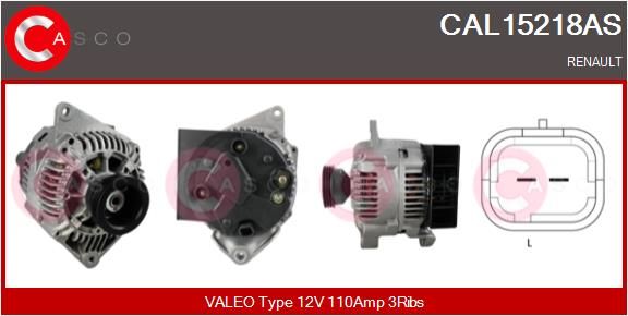 CAL15218AS CASCO Генератор