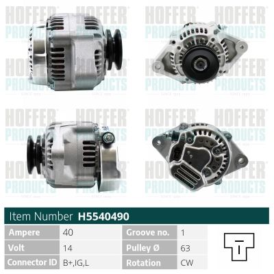 H5540490 HOFFER Генератор