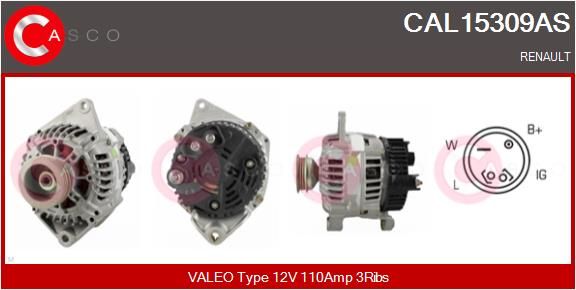 CAL15309AS CASCO Генератор