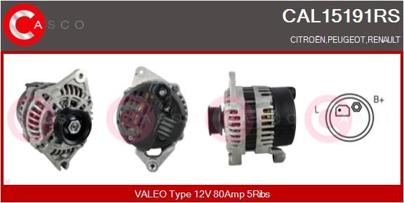 CAL15191RS CASCO Генератор