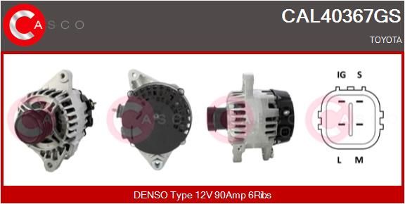 CAL40367GS CASCO Генератор